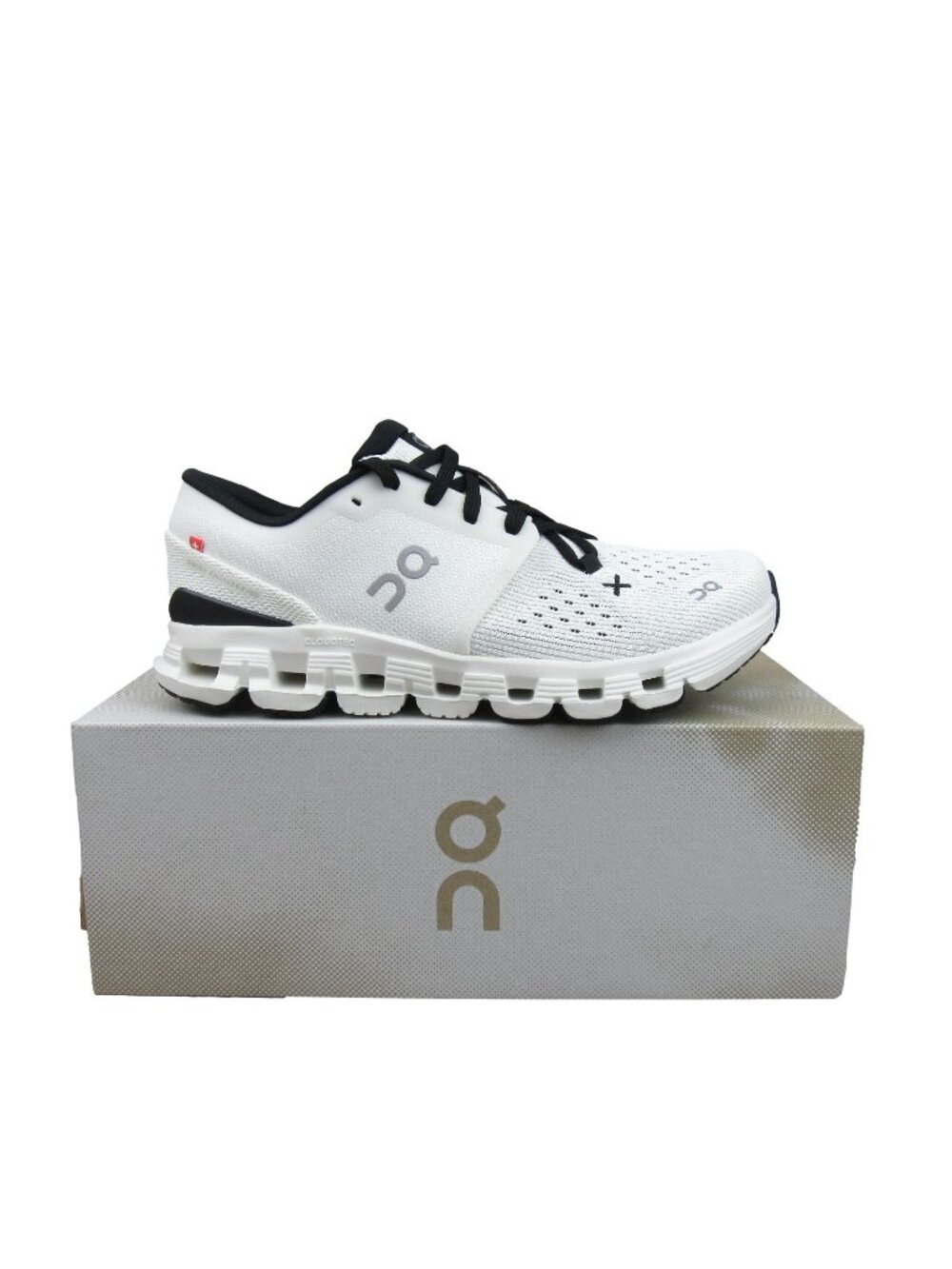 On Running Women's White and Black Cloudswift Athletic Shoes